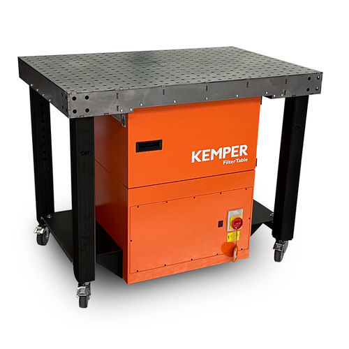 Mesa aspirante apriete para el proceso de amolado - 95 0400 020 - KEMPER - para soldaduras