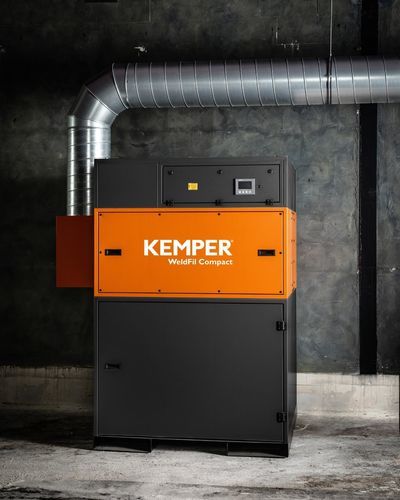 Sistema centralizado de aspiración y de filtración para humo transportable - WeldFil Compact - KEMPER - para la industria / de soldadura / láser