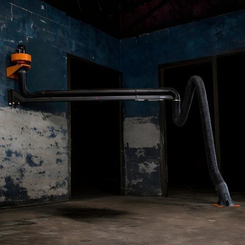 Brazo de extracción fijo - 792052031 - KEMPER - flexible / rígido / para polvo