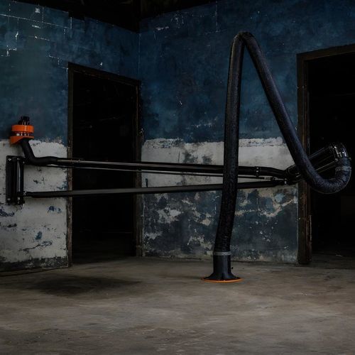 Brazo de extracción fijo - 793072031 - KEMPER - flexible / rígido / para polvo