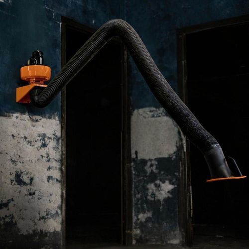 Extractor de humo de pared - 790022031 - KEMPER - de soldadura / con brazo de extracción / extensible