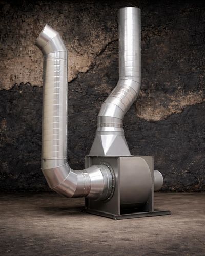 Ventilador de alto caudal - 9210360130 - KEMPER - canalizable / centrífugo / de extracción