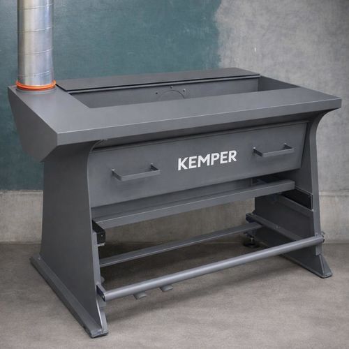 Mesa de corte para acero - 99841 - KEMPER - con cajones / por plasma