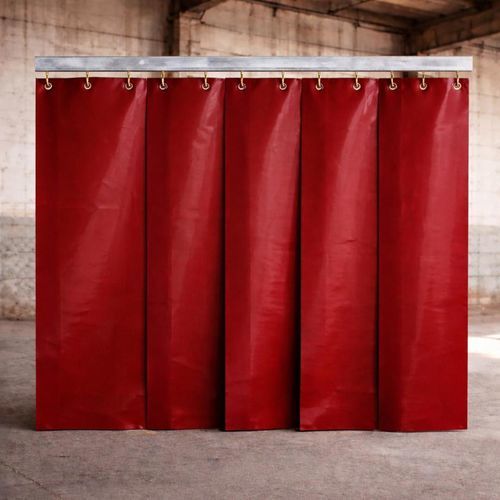 Cortina de tiras flexible - 70250400 - KEMPER - de PVC / deslizante