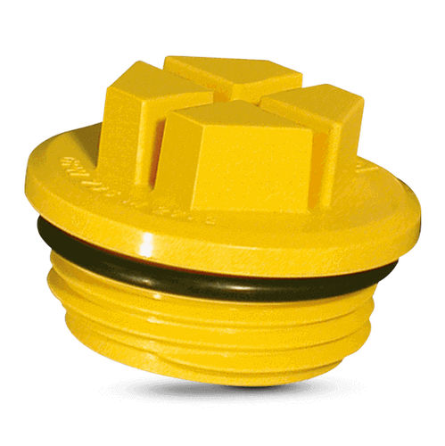 Tapón redondo - GPN 738 series - Pöppelmann - roscado / nailon 6 / de protección