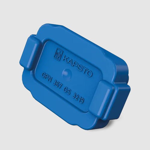 Capuchón rectangular - GPN 367 Form C - Pöppelmann - de plástico / de protección
