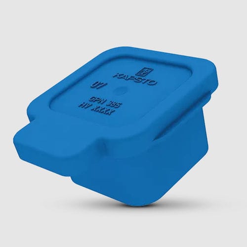 Capuchón rectangular - GPN 395 Type D - Pöppelmann - de plástico / de protección