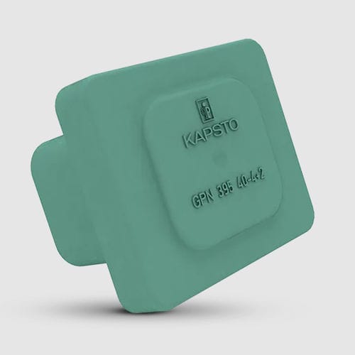 Capuchón rectangular - GPN 395 Form E - Pöppelmann - de plástico / de protección