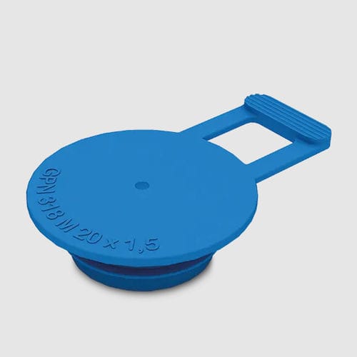 Tapón cilíndrico - GPN 318 series - Pöppelmann - a presión / de plástico / de protección