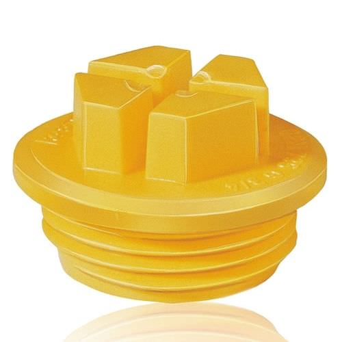 Tapón hexagonal - GPN 736 series - Pöppelmann - roscado / de plástico / de protección