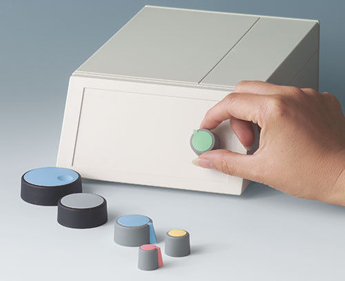 Rosca moleteada - COM-KNOBS - OKW Odenwälder Kunststoffwerke Gehäusesysteme GmbH - de metal / giratoria / ergonómica