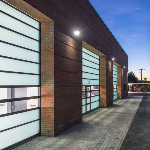 Puerta seccional - SECTIOLITE&reg; - Butzbach GmbH Industrietore - de acero inoxidable / de aluminio / de acero