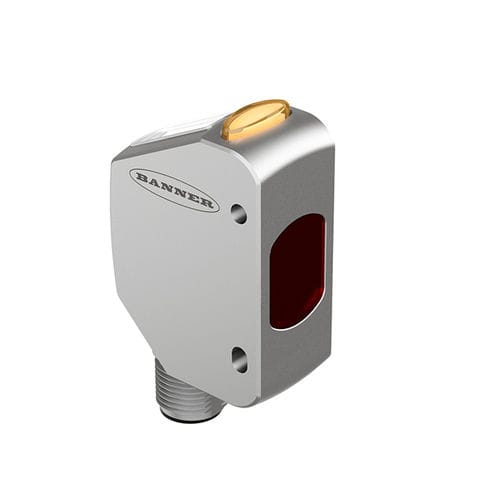 Sensor fotoeléctrico con supresión de fondo - Q4XFKLAF610-Q8 - TURCK - con supresión de primer plano / rectangular / láser