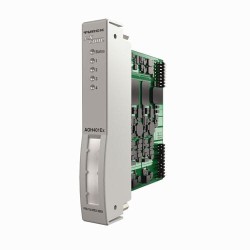 Sistema de entrada/salida analógico - AOH401EX - TURCK - Modbus / PROFIBUS-DP / HART