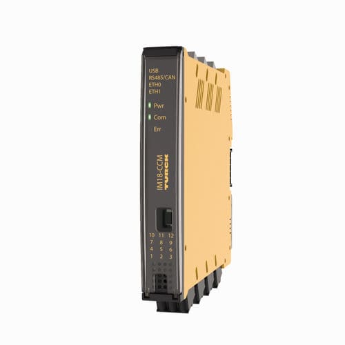 Sistema de supervisión de temperatura - IM18-CCM50-MTI/24VDC - TURCK - de tensión / para cuadro de distribución / digital