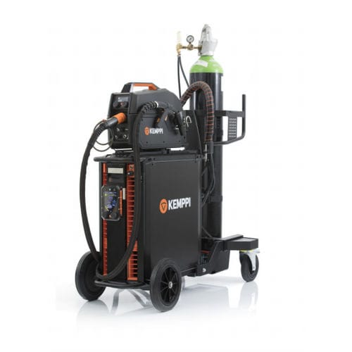 Soldadora MIG-MAG - X8 series - KEMPPI - móvil / accionamiento del hilo con 4 rodillos