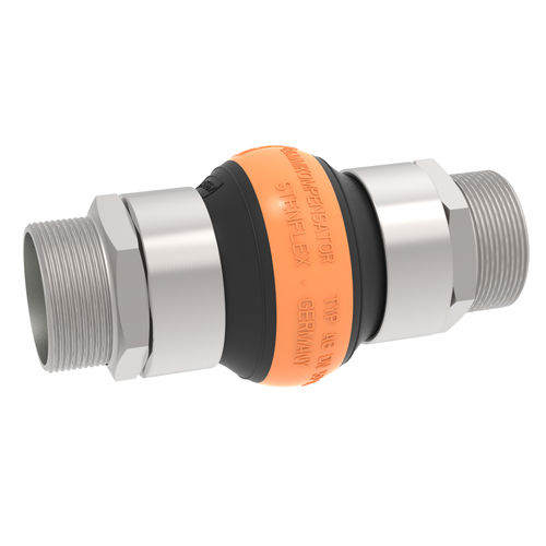 Compensador de dilatación de caucho - AG-5 - STENFLEX Rudolf Stender GmbH - redondo / roscado / axial