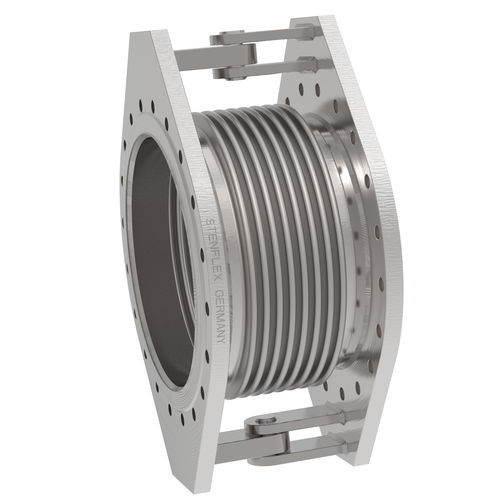 Compensador de dilatación de acero - SF-32 - STENFLEX Rudolf Stender GmbH - redondo / con brida / soldable