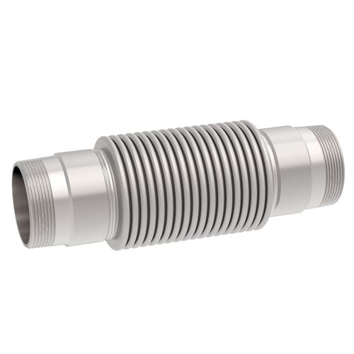 Compensador de dilatación de acero - SG-10 - STENFLEX Rudolf Stender GmbH - redondo / roscado / axial