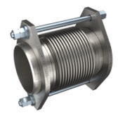Compensador de dilatación de acero - SA-20 - STENFLEX Rudolf Stender GmbH - redondo / soldable / axial