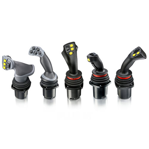 Joystick analógico - JS1-H series - Danfoss Power Solutions - de efecto hall / interruptor / robusto
