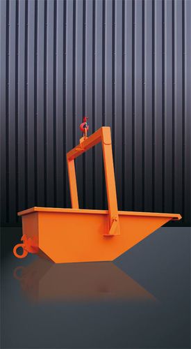 Cubilote para tierra y escombros de metal - 1045 SA series - Eichinger Equipement - trapezoidal