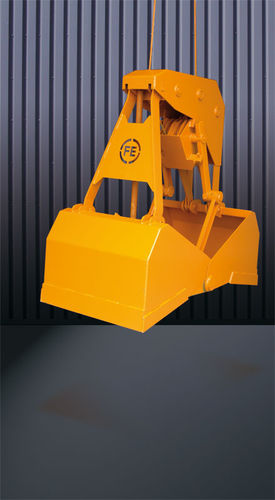 Bivalva mecánica monocable - 1081 series - Eichinger Equipement - para material a granel