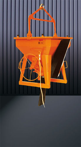 Cubo para hormigón octogonal - 1032H series - Eichinger Equipement - de fondo abrible