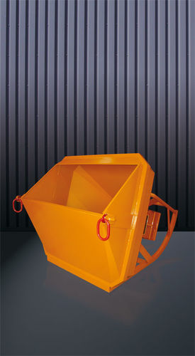 Cubo para hormigón octogonal - 1034 C series - Eichinger Equipement - con tubo de descarga