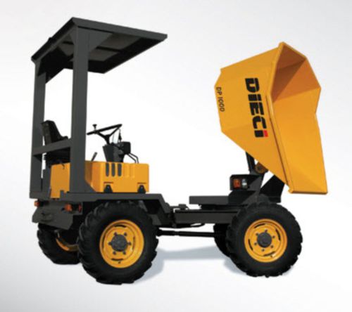 Dúmper con neumáticos - DP1000 PA - DIECI S.r.l. - diésel / de descarga frontal / autocargable
