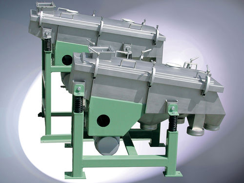 Criba vibratoria lineal - G series - Vibra Schultheis - para productos a granel / de acero inoxidable