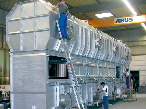 Secador de lecho fluidizado - Vibra Schultheis - continuo / refrigerador / horizontal