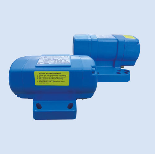 Motor vibratorio con accionamento eléctrico - HVL series - Vibra Schultheis - circular / de cemento / para transportador