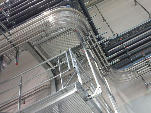 Sistema de tubos de aluminio - Koch-Technik, Werner Koch Maschinentechnik GmbH - de acero inoxidable