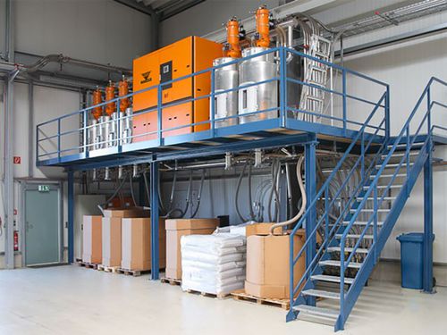 Secador de aire seco - Koch-Technik, Werner Koch Maschinentechnik GmbH - continuo / para granulado de plástico