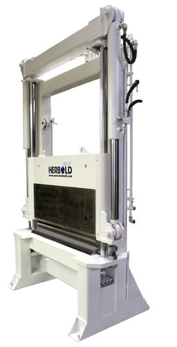 Cizalla hidráulica - GS series - NEUE HERBOLD Maschinen-u. Anlagenbau GmbH - para plástico / guillotina