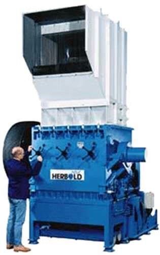Molino para material plástico - SX series - NEUE HERBOLD Maschinen-u. Anlagenbau GmbH - de gran potencia / centralizado / para trituración en seco