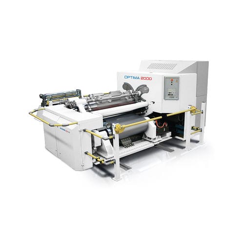 Cortadora rebobinadora para papel - OPTIMA 2000 - GOEBEL IMS - para films de plástico / para hojas de aluminio