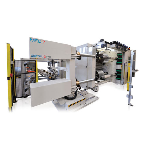 Cortadora rebobinadora para films de plástico - MEC 7 - GOEBEL IMS - automática / para la industria agroalimentaria