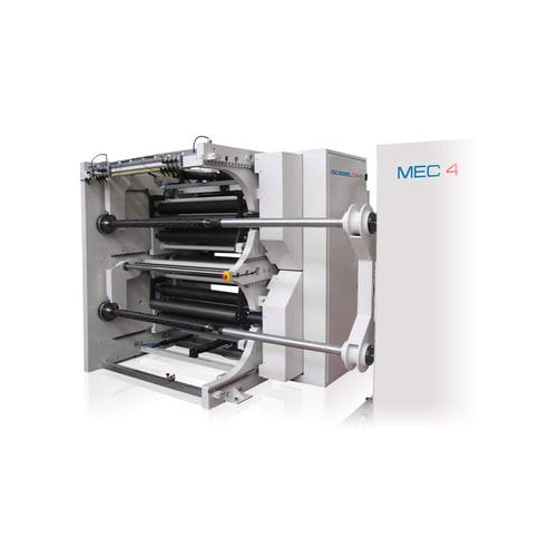 Cortadora rebobinadora automática - MEC 4 - GOEBEL IMS - para films de plástico / para hojas de aluminio