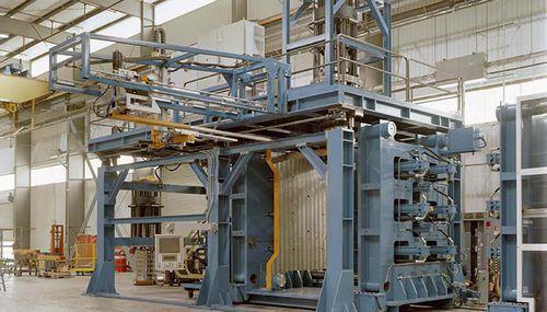 Extrusora sopladora - Davis Standard Extrusion Systems - eléctrica / hidráulica