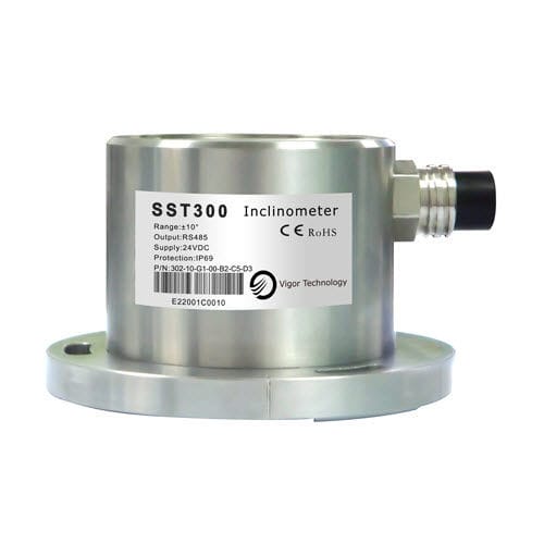 Inclinómetro sumergible - SST300 Submersible - Shanghai Vigor Technology Development Co., Ltd. - dos ejes / RS-485 / CAN
