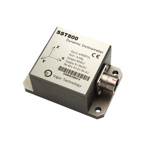 Inclinómetro de alta resolución - SST800  - Shanghai Vigor Technology Development Co., Ltd. - 2 ejes / CAN / RS-232