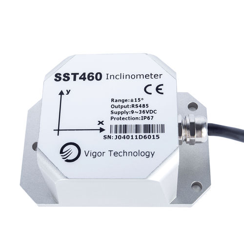 Sensor de inclinación RS-485 - SST400 - Shanghai Vigor Technology Development Co., Ltd. - 2 ejes / MEMS / de alta resolución