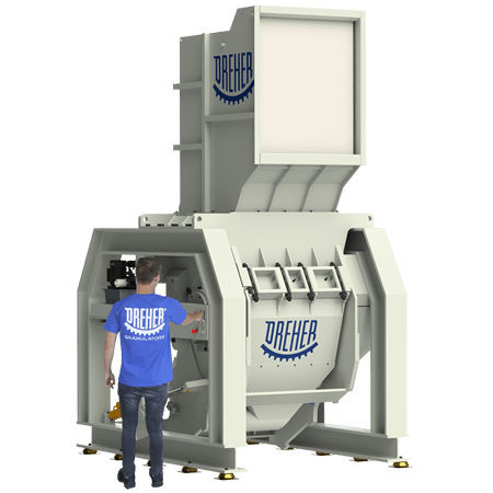 Granuladora de rotor - DX line - Heinrich Dreher - para material plástico / compacta / para uso intensivo