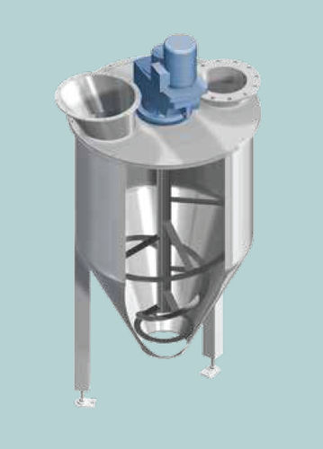 Mezcladora de tornillo cónico - SBM-K series - Zeppelin Silos & Systems - batch / líquido-sólido / para la industria agroalimentaria
