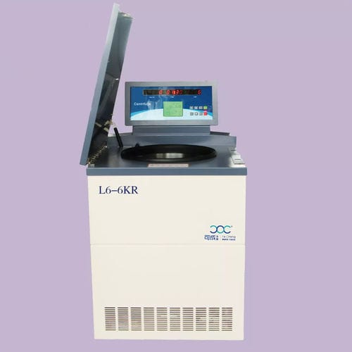 Centrífugadora de laboratorio - L6-6KR - Hunan Kecheng Instrument Equipment Co.,Ltd - para banco de alimentos / de pie / vertical