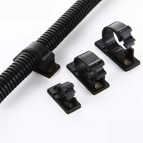 Abrazadera de cable de nailon - JS series  - Shanghai Richeng Electronics - autoadhesiva / ignifugada