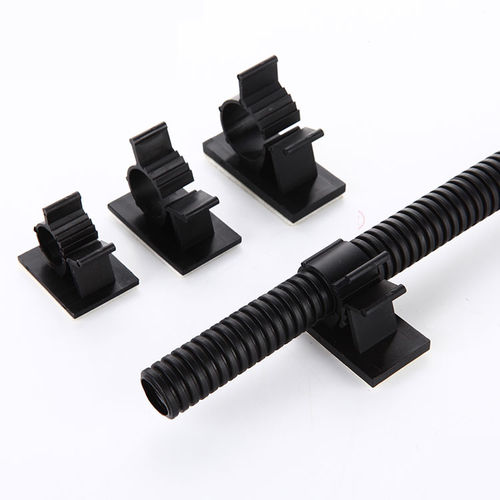 Abrazadera de cable de nailon - AP series  - Shanghai Richeng Electronics - reglable / autoadhesiva / ignifugada