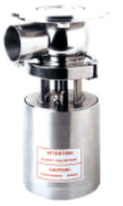 Válvula de bola cónica - TOP-FLO® DCX3 FdC - Top Line Process Equipment Company - con control neumático / de control / de fondo de cuba
